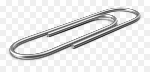 Paper Clip Safety Pin - Png Download Full Size Clipart Roof Rack,Safety Pin Png