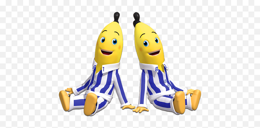 Bananas In Pyjamas Sitting Transparent Png - Stickpng Cartoon Bananas In Pajamas,Banana Transparent Background