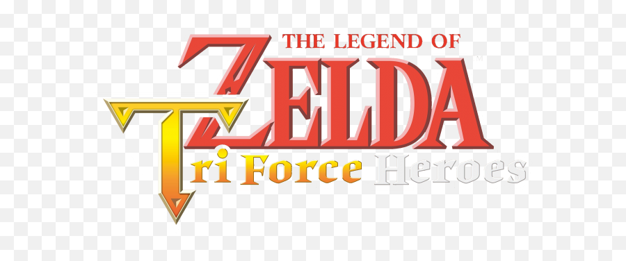 The Legend Of Zelda Tri Force Heroes Logo - Zelda Triforce Heroes Logo Png,Zelda Triforce Png