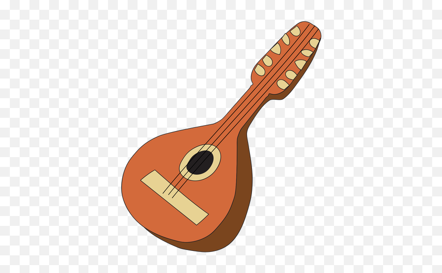 Mandolin Musical Instrument Doodle - Transparent Png U0026 Svg Mandolina Instrumento Musical Dibujo,Instruments Png