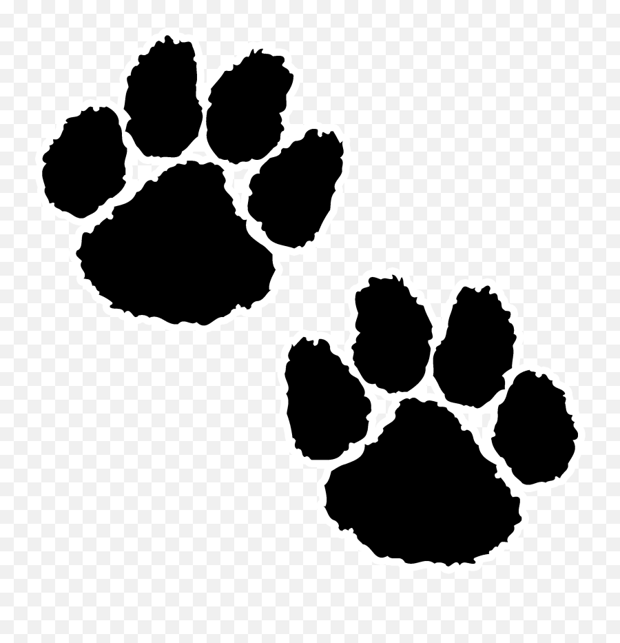 Download Leopard Dog Clip Art Tiger Printing - Transparent Ridgeview High School Orange Park Png,White Paw Print Png