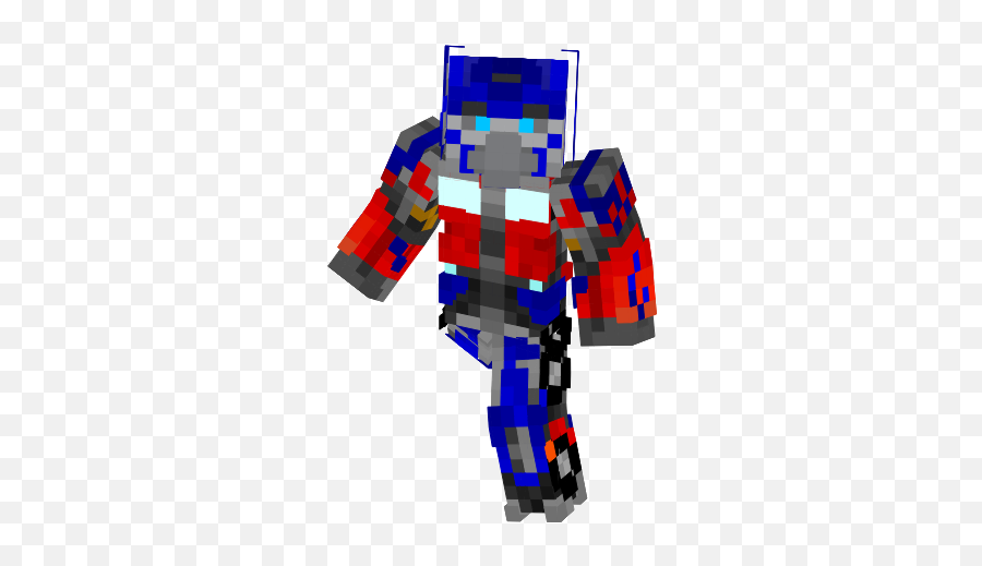 Transformers Revenge Of The Fallen Optimus Prime Nova Skin - Optimus Prime Minecraft Transformers Skins Png,Optimus Prime Png