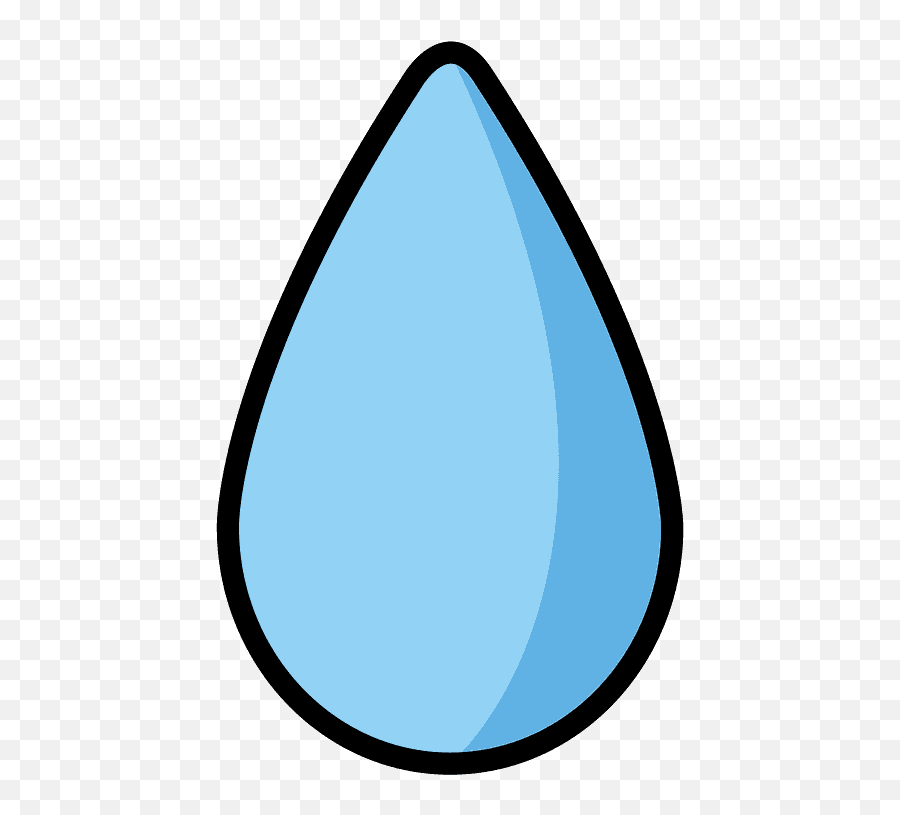 Droplet Emoji Clipart Free Download Transparent Png - Emoji Goccia,Droplet Png
