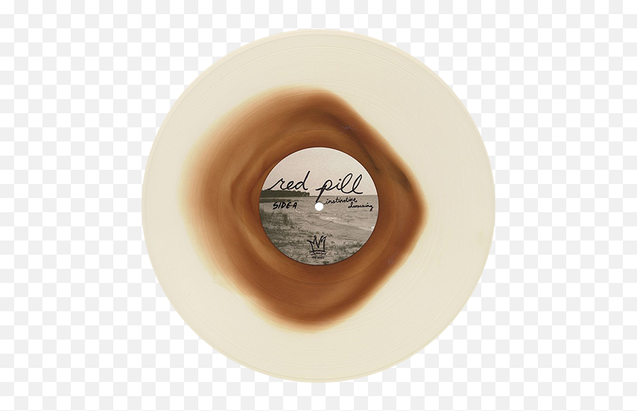 Red Pill - Instinctive Drowning Colored Vinyl Label Png,Red Pill Png