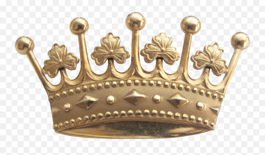Coroa - Transparente5 Gold Crown Png Vintage,Coroa Png