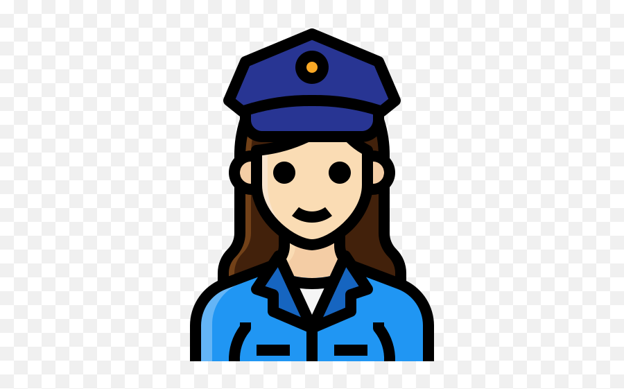 Police Officer - Free People Icons Farmer Woman Icon Png,Cop Hat Png