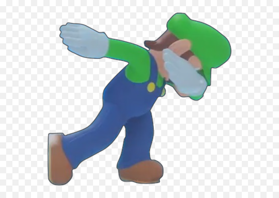 Dab Transparent Clipart Png Download - Dabbing Luigi Transparent Background,Squidward Dab Png