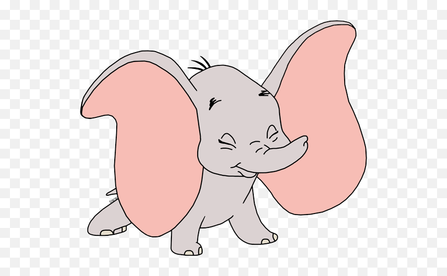 Baby - Cute Dumbo No Background Png,Dumbo Png