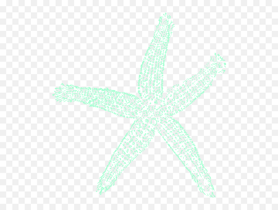 How To Set Use Tealgreen Starfish Clipart Png Download - Fish Clip Art,Starfish Clipart Transparent Background