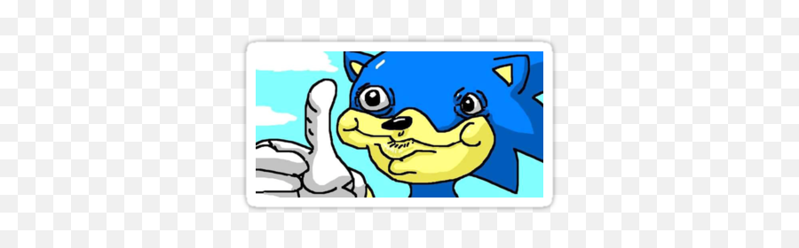 Pin By Meme Merchant - Happy Png,Sanic Transparent