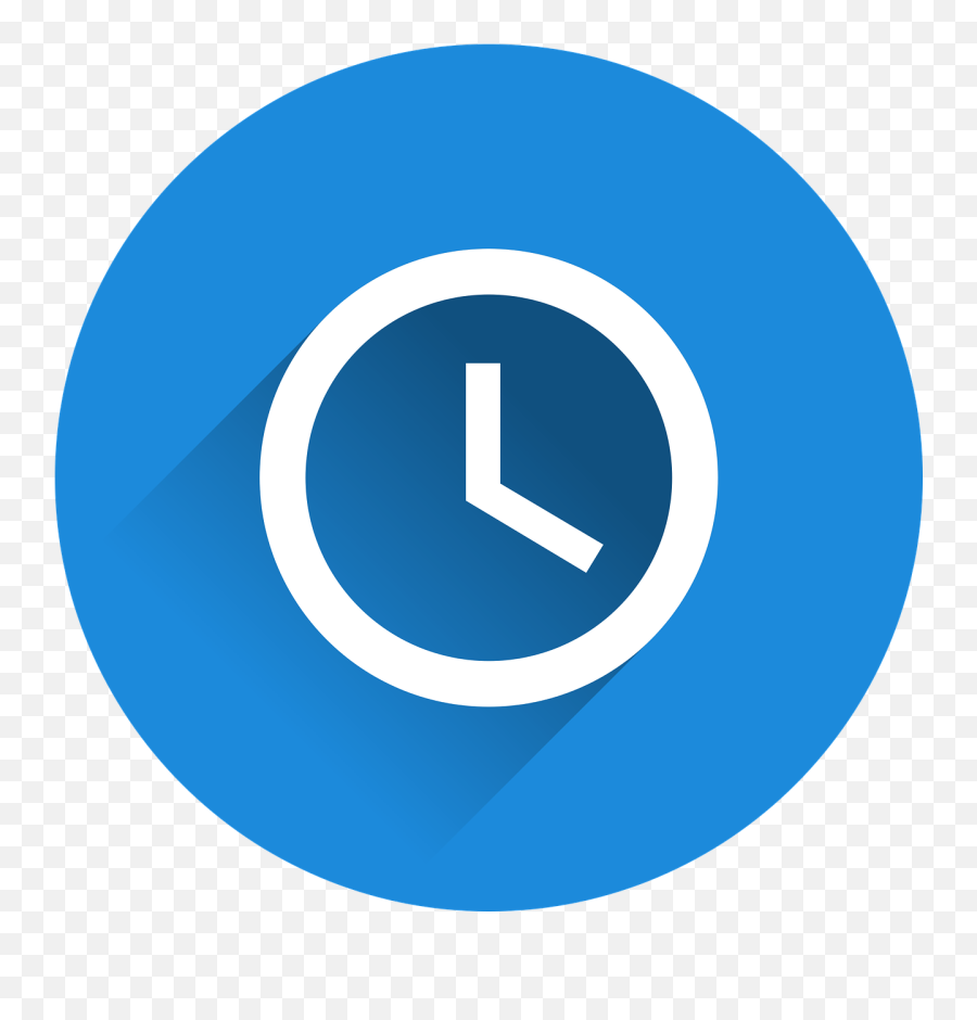 Download Hd Clock Icon - Clock Circle Logo Png Transparent Clock Color Icon Png,Time Icon Png