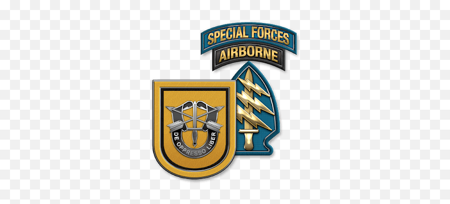 Us Army Special Forces Groups - Military Badges 10th Special Forces Group Emblem Png,75th Ranger Regiment Logo