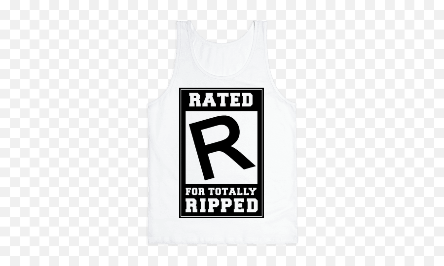 Download Rated R For Totally Ripped Tank Top - Tshirt Penn State Png,Rated R Png