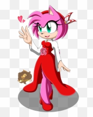 Amy Rose Wallpaper - 969965 HD Fant Art png