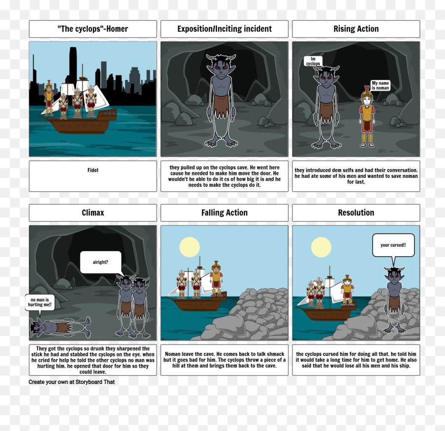 The Cyclops Storyboard By 8da9ced4 - For Adult Png,Cyclops Png