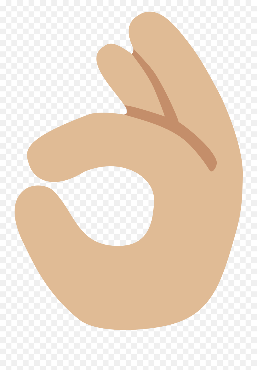 Download Open - Ok Hand Emoji Transparent Png,Ok Hand Sign Transparent