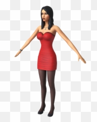 Bella Goth Transparent Png - Sims 4 3d Model,Bella Png