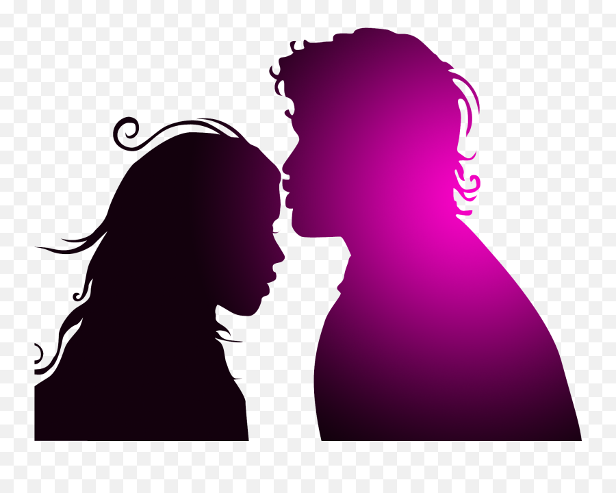 Kissing Couple Png - Couple Kissing Transparent Background,Kissing Png