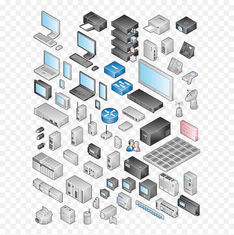 Openoffice Clipart Network - Svg Network Diagram Icons Png,Openoffice Icon