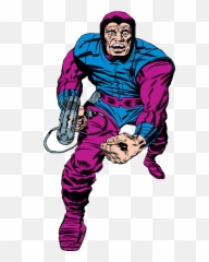 Marvel Villains Dc Comics - Trapster Kirby png