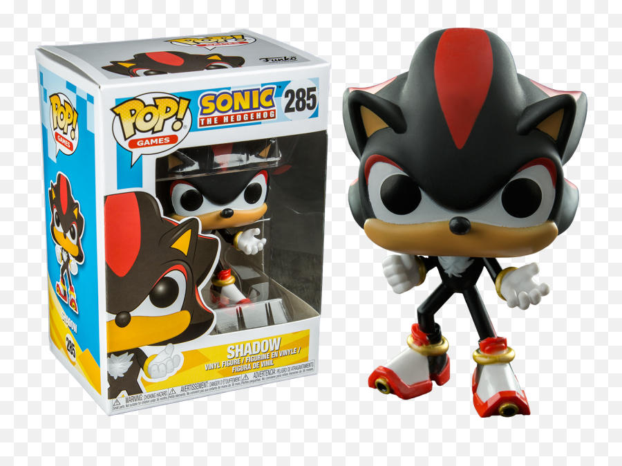 Sonic The Hedgehog - Shadow Pop Vinyl Figure Shadow The Hedgehog Figure Png,Sonic The Hedgehog Transparent