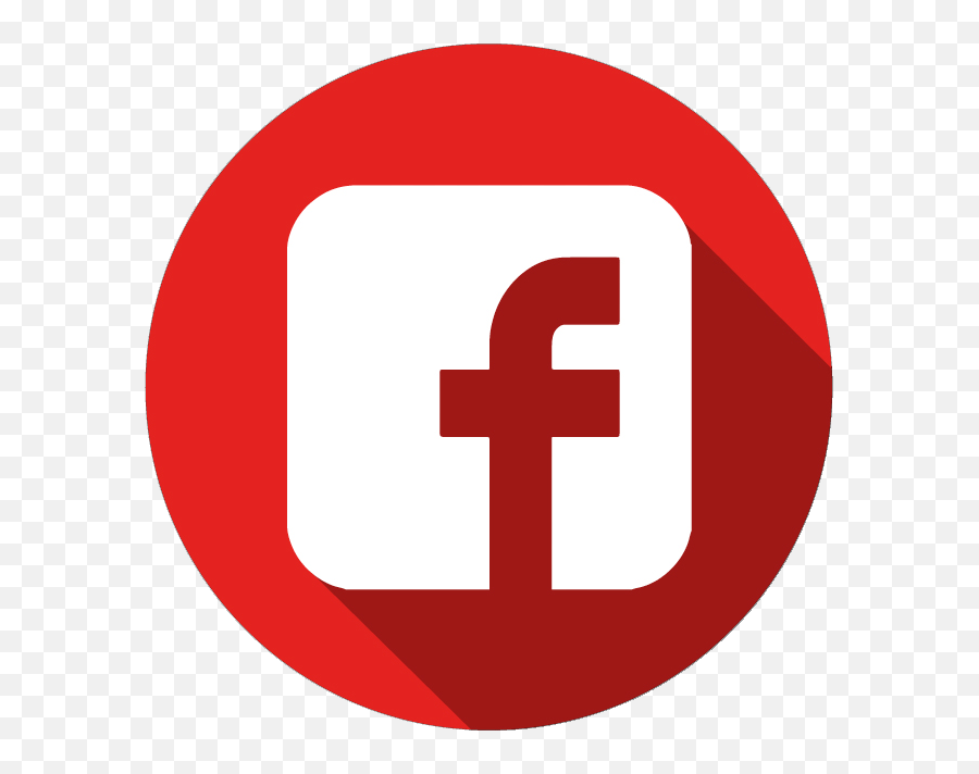 Facebook Icon Red Png Transparent Images U2013 Free - Red Fb Icon Png,Facebook Icon Clip Art
