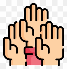 Remote Pub Quizasia - Raising Hands png