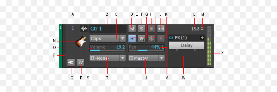 Cakewalk - Sonar Documentation Changing Track Settings Vertical Png,Enable Volume Icon