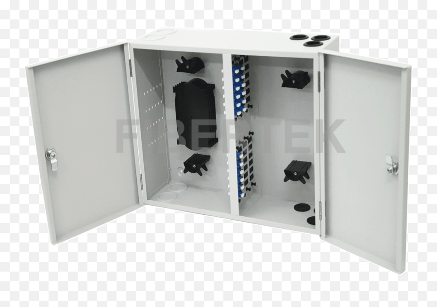 Indoor Wall Mount Fiber Patch Panel Ftbt48 Series Fibertek - Electrical Enclosure Png,Patch Panel Icon