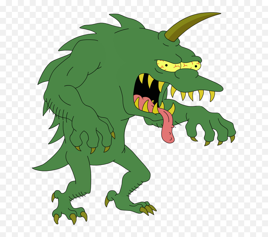 Chupacabra Clipart - Png Download Full Size Clipart Futurama Monster,Chupacabra Icon