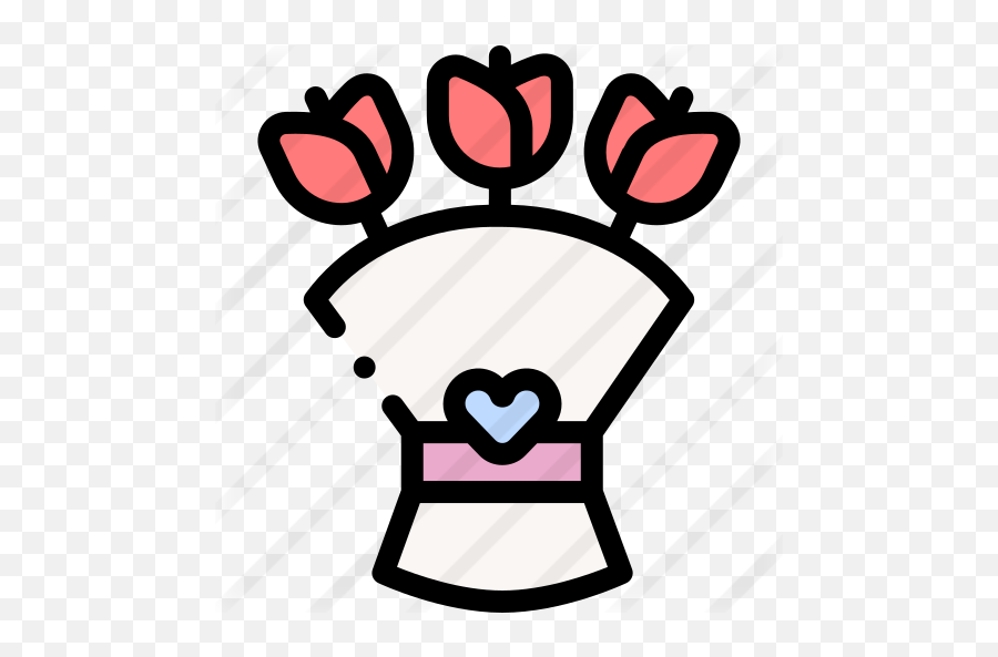 Flower Bunch - Free Love And Romance Icons Clip Art Png,Flower Bunch Png