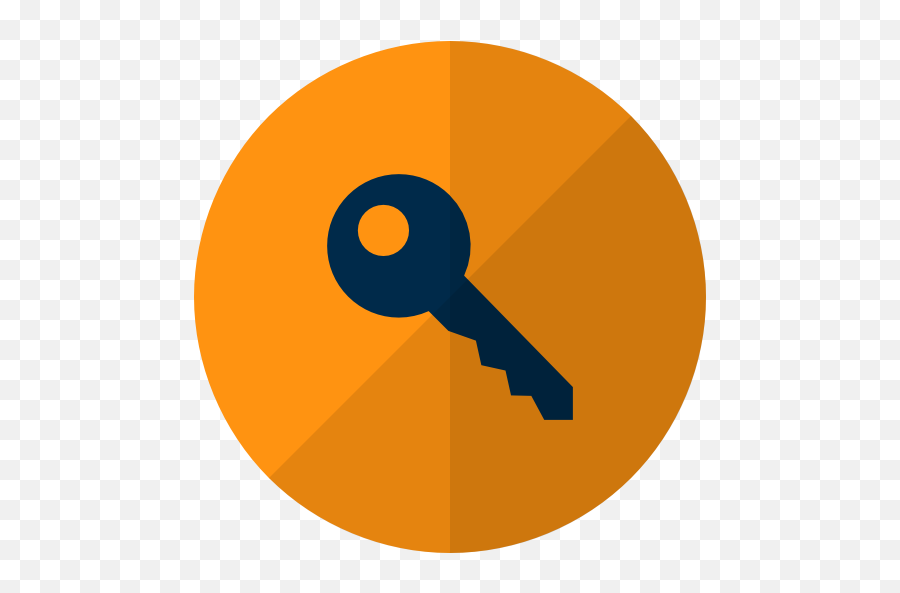 Yellow Key Free Icon - Iconiconscom Dot Png,Avast Antivirus Icon