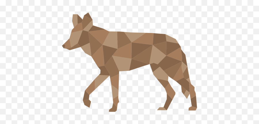 Color Polygonal Hyena Transparent Png U0026 Svg Vector - Dog,Hyena Icon