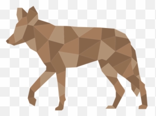 Color Polygonal Hyena Transparent Png U0026 Svg Vector - Dog