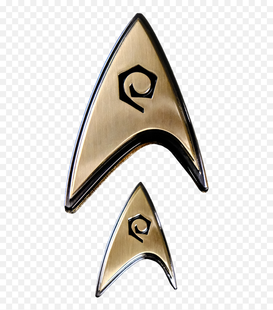 Enterprise Operations Badge And Pin Set From Quantum Mechanix - Star Trek Badge Pin Png,Tos Icon