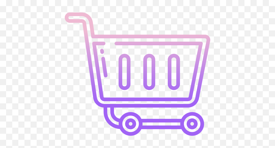 Cart - Free Commerce And Shopping Icons Purple Cute Shopping Cart Png,Free Shopping Cart Icon