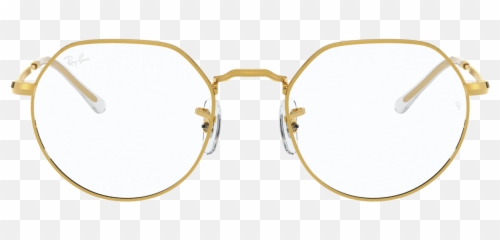Ray - Ban 0RX6465 Glasses in Gold Target Optical Jack Rx6465 png