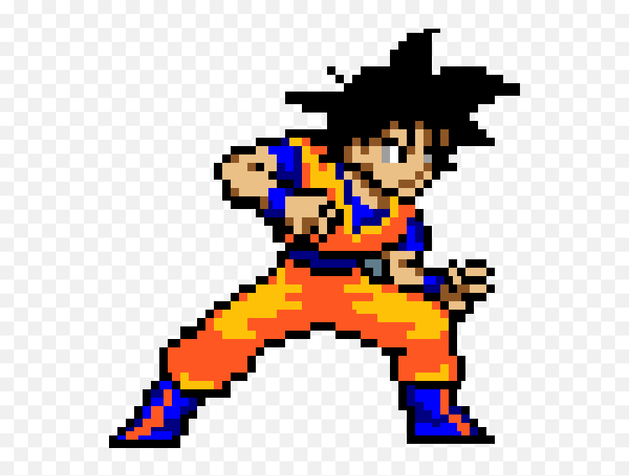 Goku - Blacku0027s Gallery Pixilart Goku Pixel Png,Super Saiyan Icon