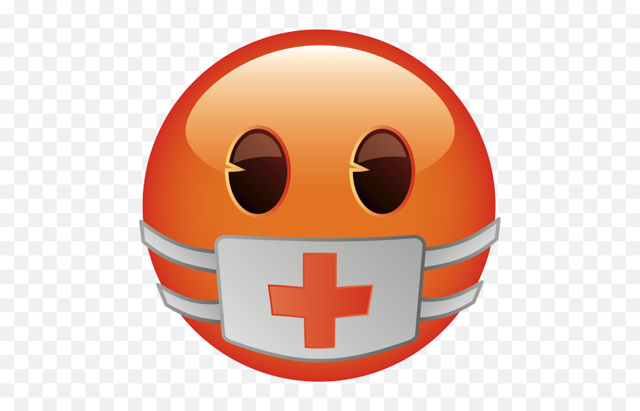 Emoji U2013 The Official Brand Face With Medical Mask Variant - Bella Italia Village Png,Sick Emoji Png