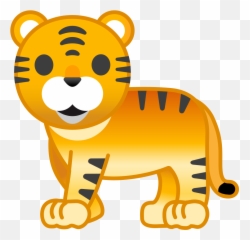 Zodiac Muse Kittysol - Tiger Emoji Android png