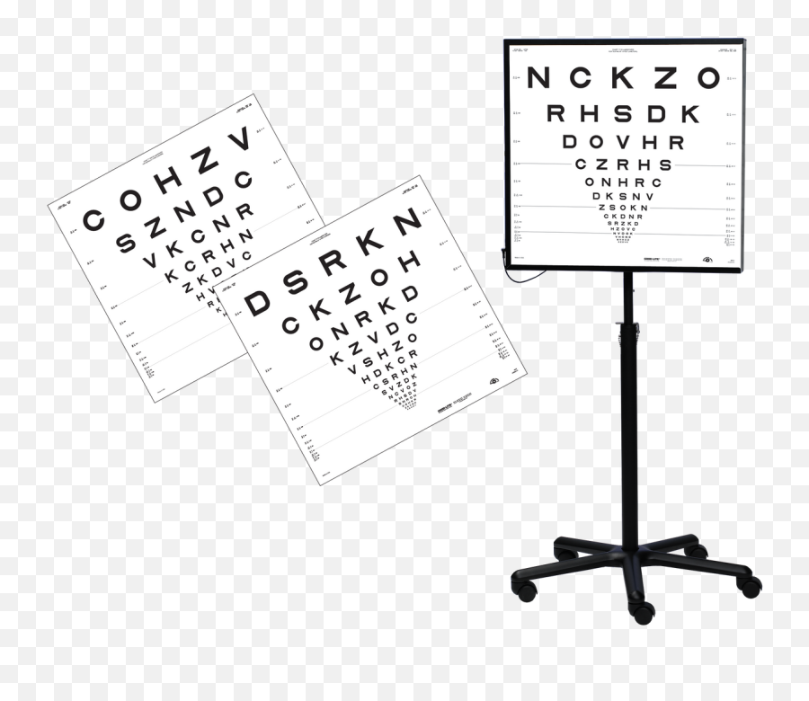 Esc2000 Etdrs Clinical Trial Kit With Original Series 13ft4m Charts - Music Stand Png,Coh Icon