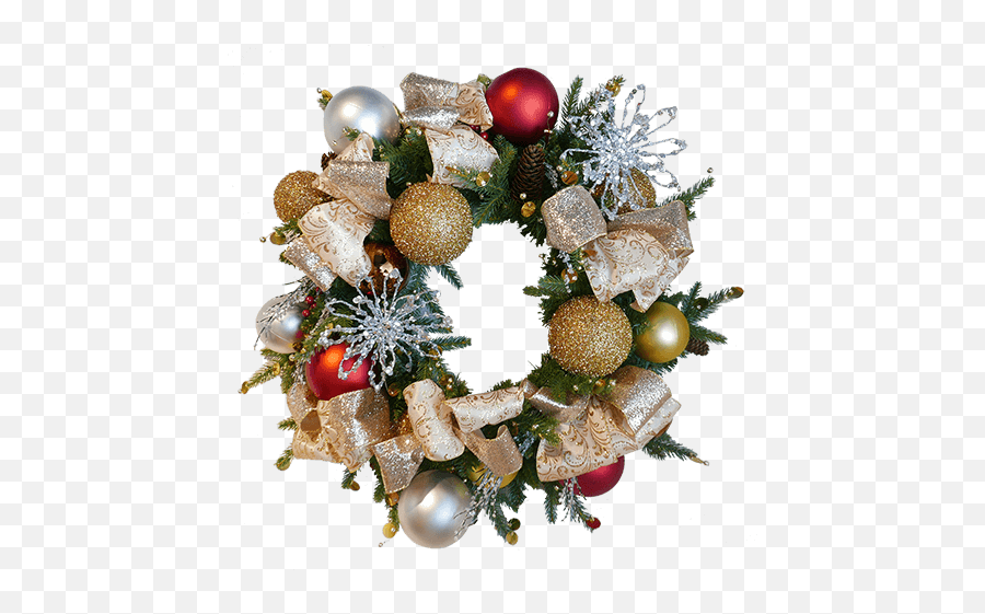 Starlight Collection Christmas Wreath - Christmas Ornament Png,Christmas Reef Png