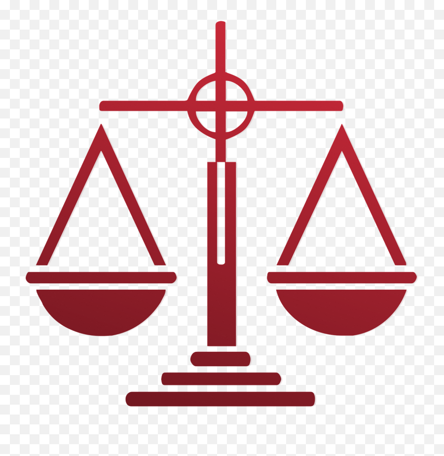 Picture - Scales Of Justice Red Png,Justice Logo