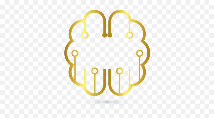 Create Your Own Logo Ideas - Digital Brain Logo Design Circle Png,Brain Logo