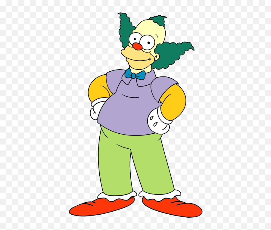 Klown - Krusty The Clown Png,Los Simpson Png