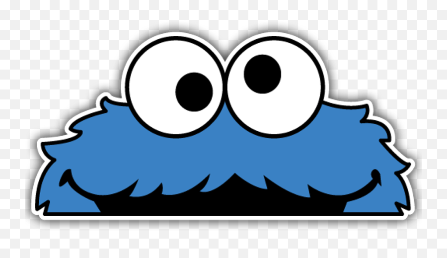 Cookie Monster Kitchen Aid Decal Png - Cookie Monster Png,Cookie Monster Png