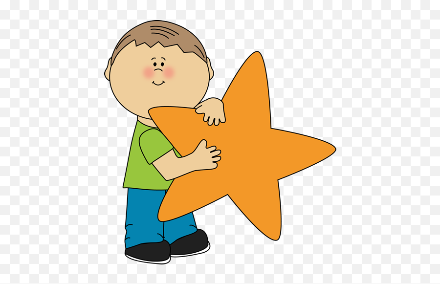 36 Star Student Mrs H Clipart Clipartlook - Boy Holding A Star Png,Student Clipart Png