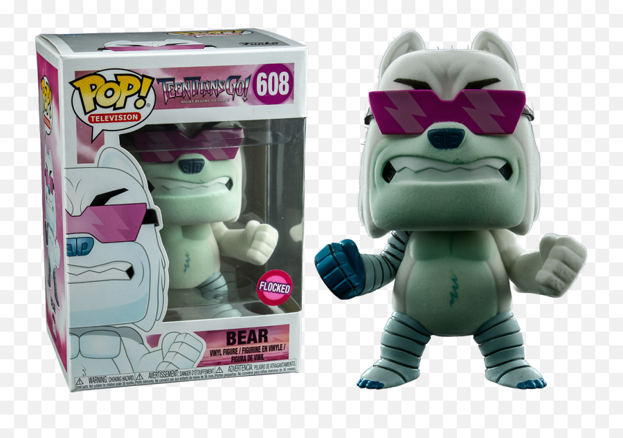 Teen Titans Go The Night Begins To Shine Cee Lo Bear - Pop Vinyl Png,Teen Titans Logo Png