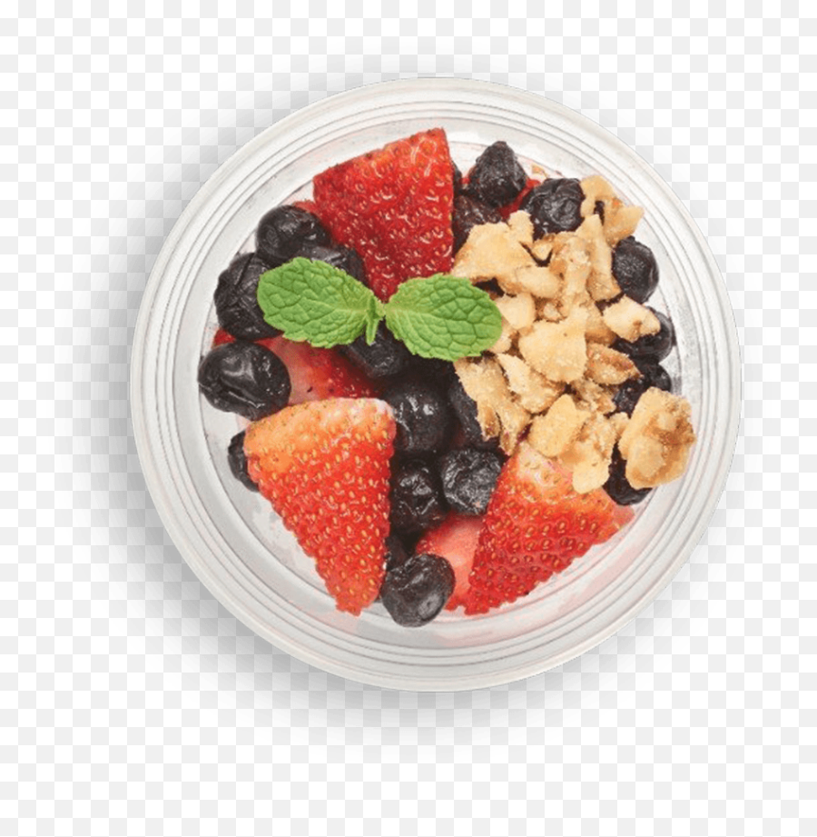 Greek Yogurt And Berries - Strawberry Png,Berries Png