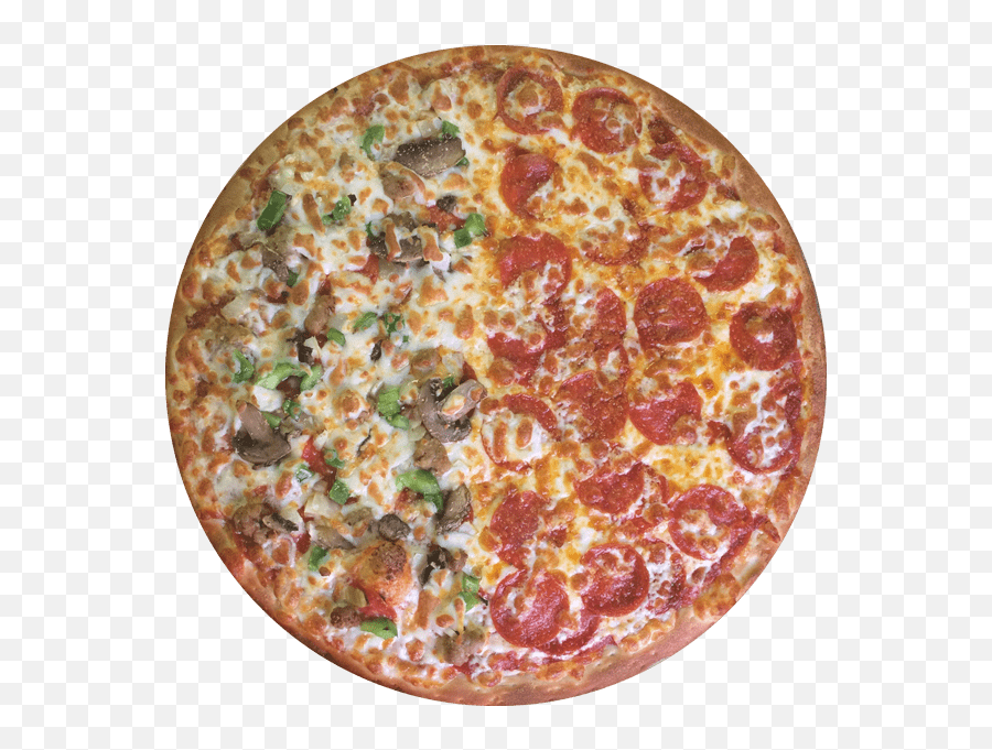 Jimmyu0027s Half U0026 Pizza U2013 Aberdeen Sd - Half Half Pizza Png,Pepperoni Pizza Png